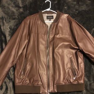 Faux leather Banana Republic jacket